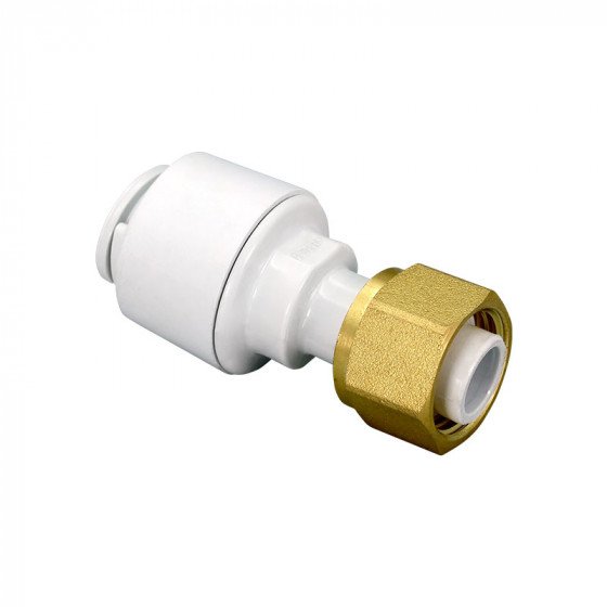 FloPlast FloFit+ Tap Connector - 22mm x 3/4" - FTC2234