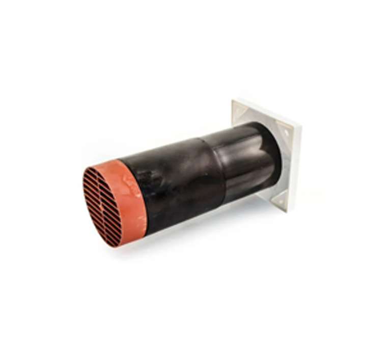 Airflow Circular Core Drill Vent - 5" Terracotta