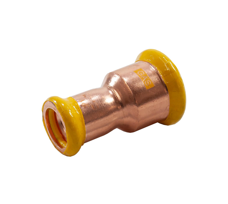 Pegasus PressFit Reducing Coupler - M-Profile - Gas - 35mm x 15mm (Pack of 2)