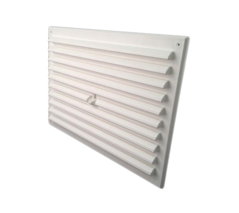 Airflow Open/Close Vent - 9" x 6" White
