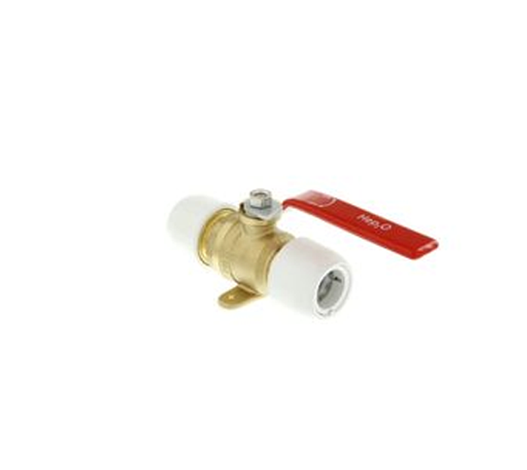 Hep2O Lever Ball Valve - Brass - 22mm - HX22/22W