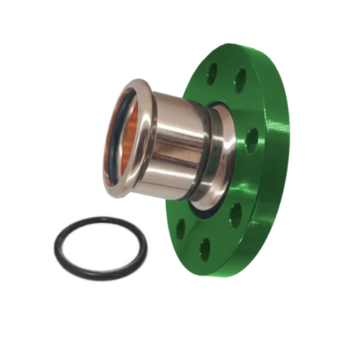 M-Press Fittings - Copper Water - M-Profile - Press Fit - Bi-Metal Flange - 108mm