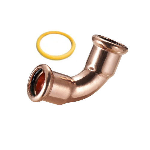 M-Press Fittings - Copper Gas - M-Profile - Press Fit - Equal Elbow - 42mm