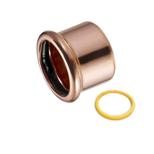 M-Press Fittings - Copper Gas - M-Profile - Press Fit - End Cap - 42mm