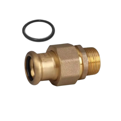 M-Press Fittings - Copper Water - M-Profile - Press Fit - Male Copper Union - 35mm x 1 1/4"