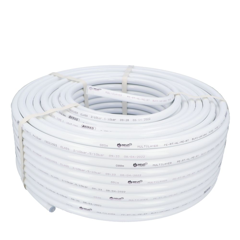 NovaTherm MLC Pipe - 16mm x 500m - NP2-1216-500-W