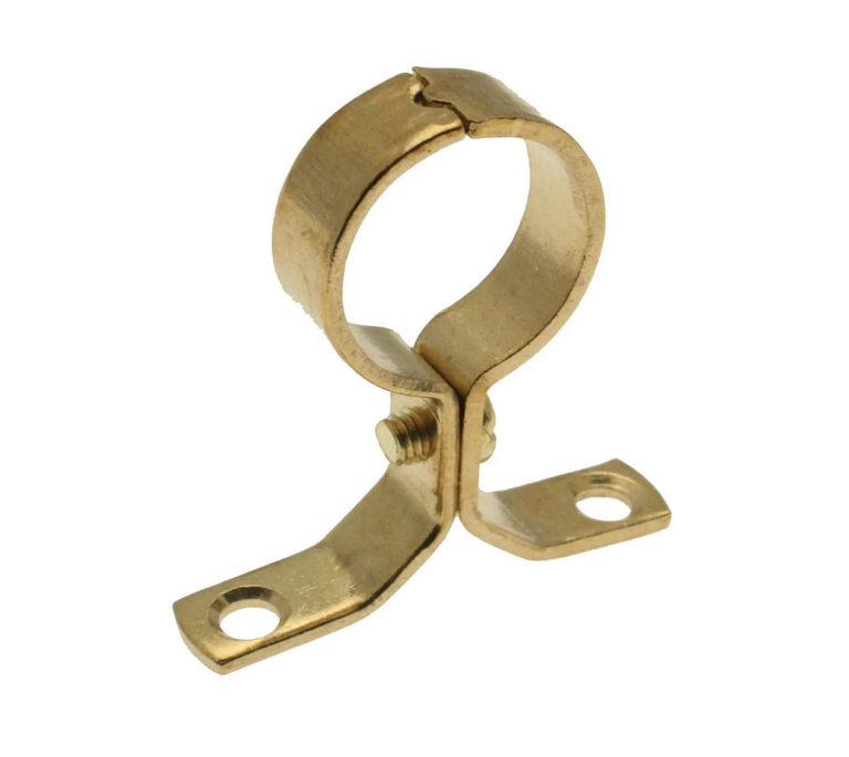 Pressed Brass Screw-On Bracket - 54mm