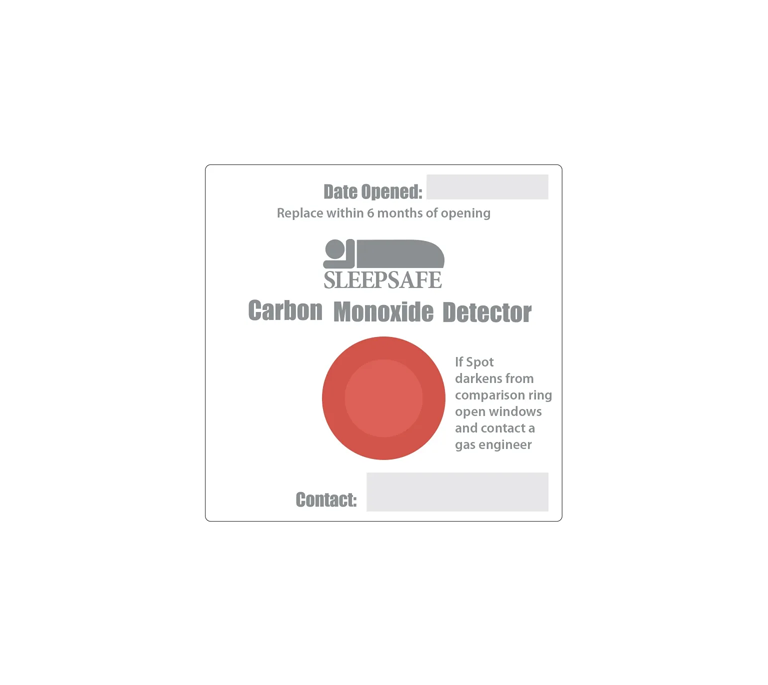 Arctic Hayes SleepSafe Twin Pack Carbon Monoxide Detector Patches - PH019AC