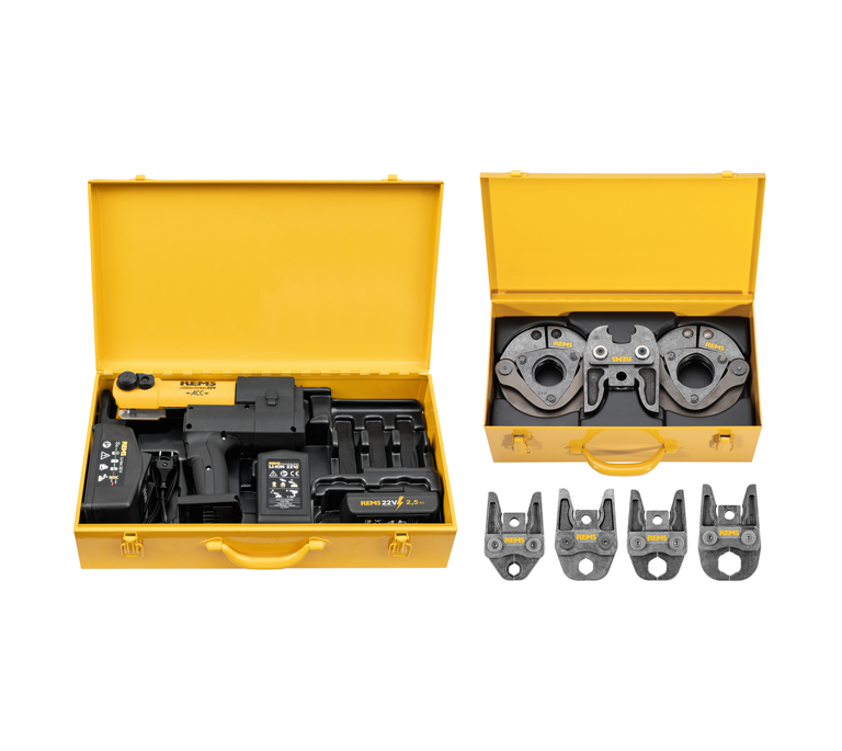 REMS Akku-Press 22v - Pistol (in Steel Case) - 576024