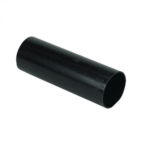FloPlast 68mm Round - 5.5m Downpipe Length - Black - RP5.5B
