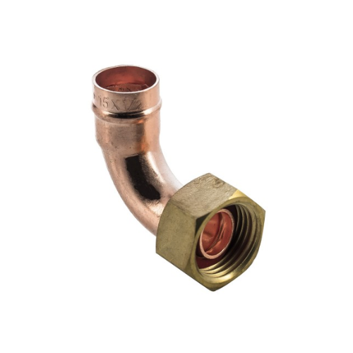 Solder Ring - Bent Tap Connector - 22mm x 3/4"
