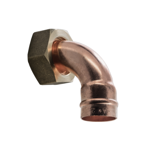 Solder Ring - Bent Cylinder Union - 22mm x 1"