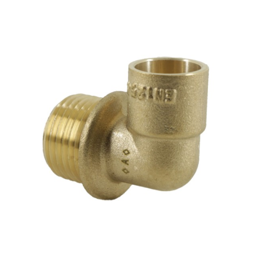 Solder Ring - Male Iron Elbow - 22mm x 3/4"