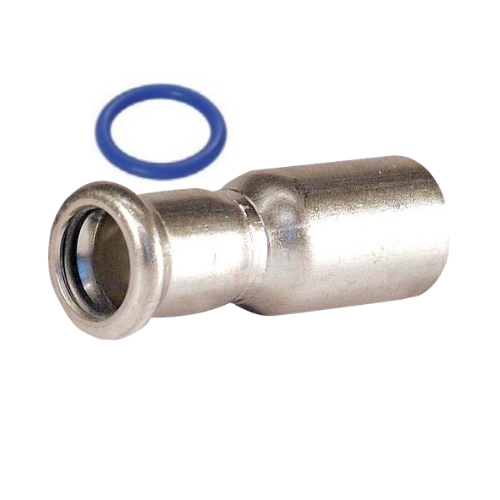M-Press Fittings - Stainless Steel 316 Steam - M-Profile - Press Fit - Fitting Reducer - 35mm x 22mm