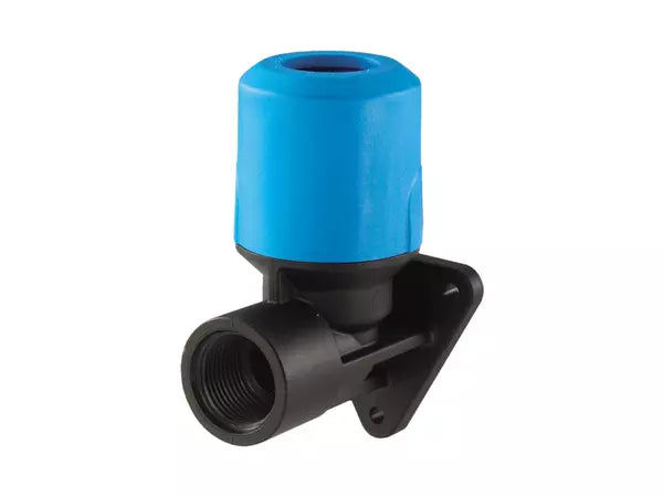 Speedfit Blue Wall Plate Elbow - 20mm x 1/2" - UGPWB2014