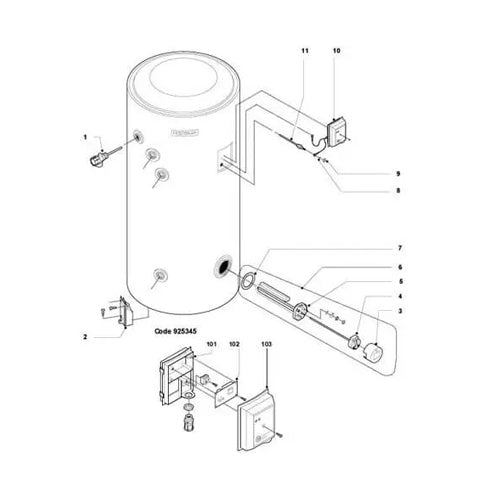 Ariston Contract STD 100 Protech