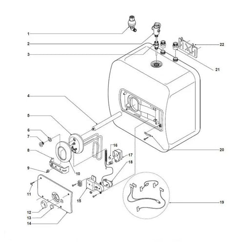 Ariston HP 10 & HP 15 Undersink