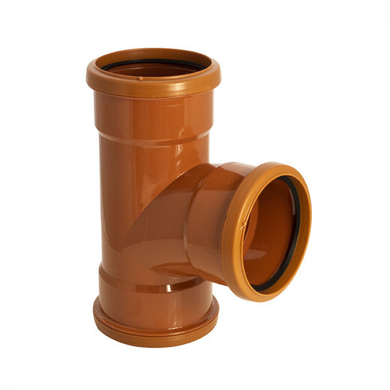 FloPlast 110mm Underground Drainage Pipe & Fittings