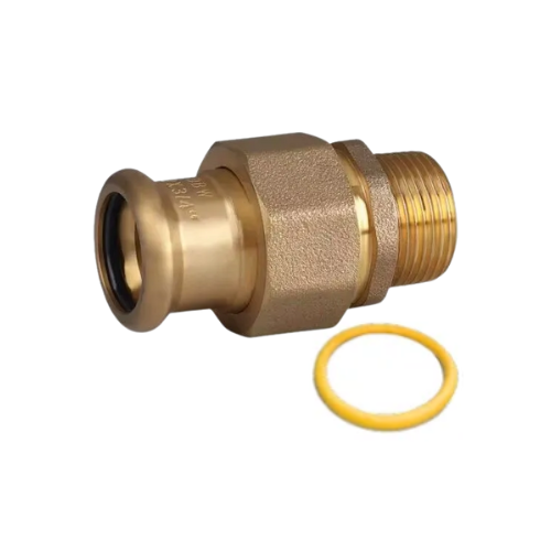 M-Press Fittings - Copper Gas - M-Profile - Press Fit - Male Union