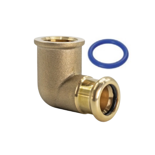M-Press Fittings - Copper Steam - M-Profile - Press Fit - Female Iron Elbow