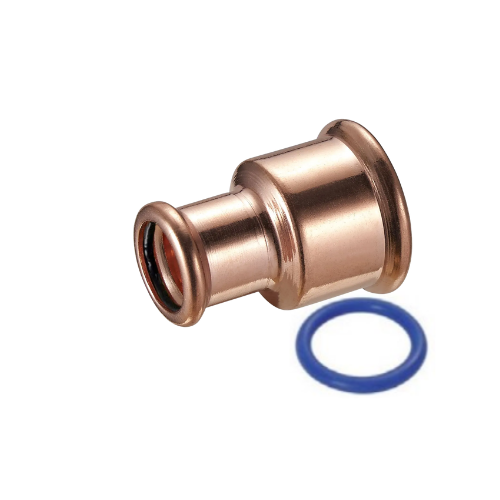 M-Press Fittings - Copper Steam - M-Profile - Press Fit - Reducing Coupling