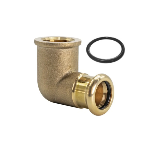 M-Press Fittings - Copper Water - M-Profile - Press Fit - Female Iron Elbow