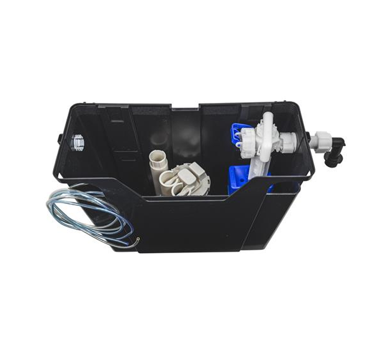 Fluidmaster Pneumatic Compact Pre-Assembled Cistern - Side Entry Plastic Shank - 1000E-008-P1
