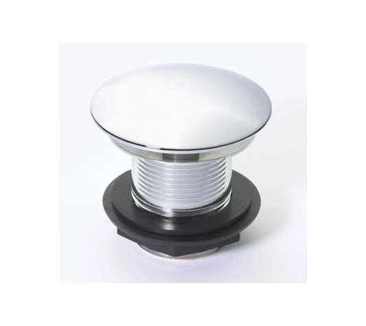 Peerless Free Flow Basin Waste - Unslotted - 1 1/4" - Chrome - (50mm Tail) - 201325