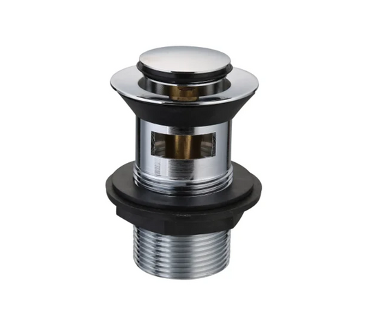 Peerless Easy Clean Clicker Basin Waste - Slotted - 1 1/4" - Chrome - 201750