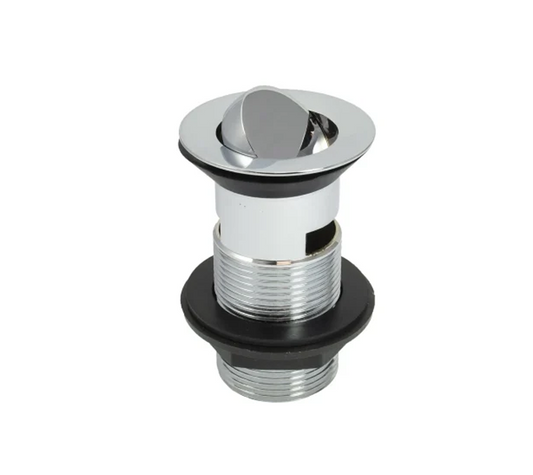 Peerless Flip Plug Basin Waste - Slotted - 1 1/4" - Chrome - 201877