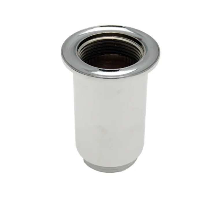 Peerless Long Basin Waste Shroud - 1 1/4" - Chrome - 202316