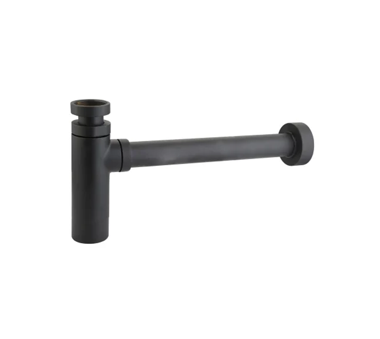 Peerless Modern Bottle Trap - 1 1/4" - Matt Black - 204117
