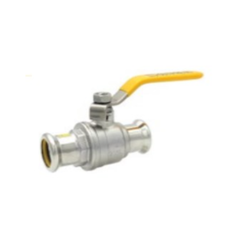 M-Press Fittings - Stainless Steel 316 Gas - Lever Ball Valve - 42mm