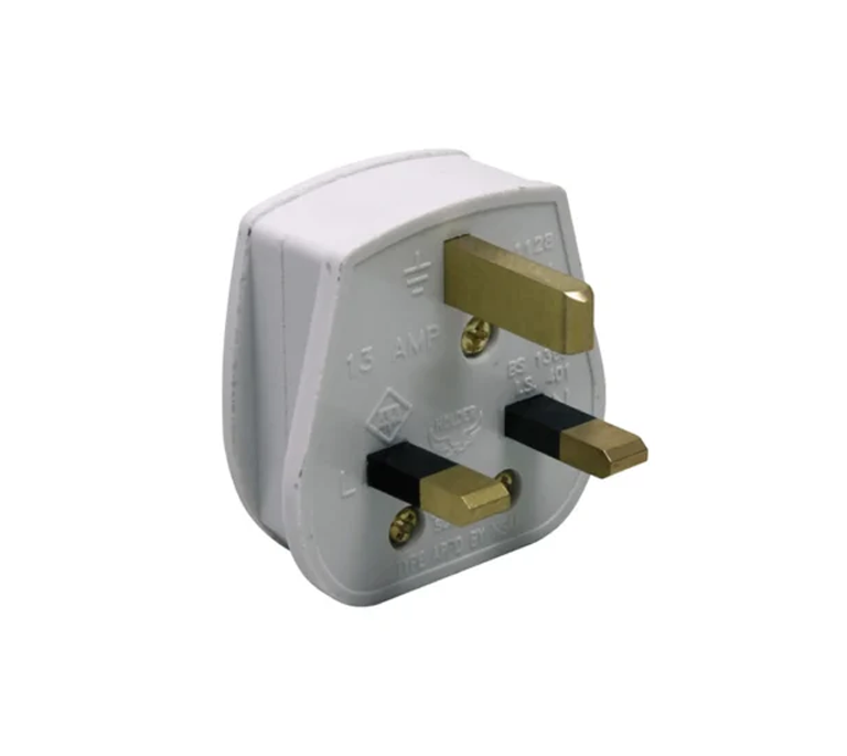Plug Fused - 13A White