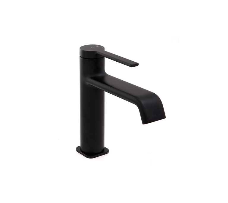 Clever Velvet I Monobloc Basin Mixer - Black