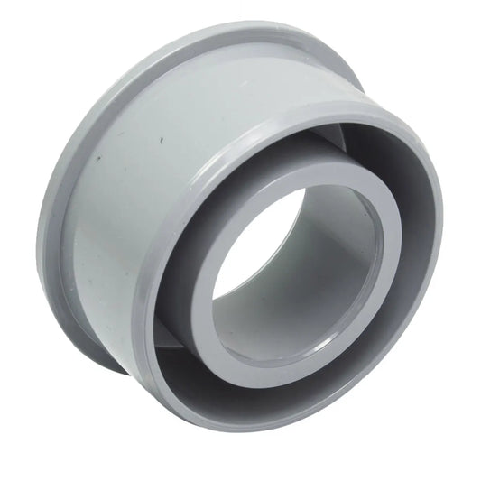 FloPlast 110mm Ring Seal Soil - Solvent Weld Boss Adaptor - 50mm Grey - SP22G