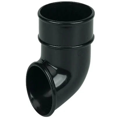 FloPlast 110mm Ring Seal Soil - Round Shoe - Black - P161AB