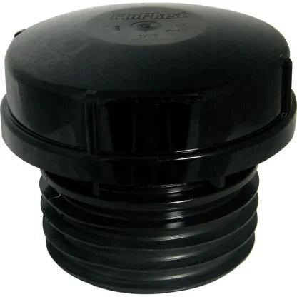 FloPlast Push Fit Air Admittance Valve - 110mm Black - AF110B