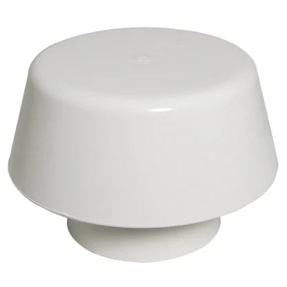 FloPlast 110mm Ring Seal Soil - Extract Cowl - White - SP310W