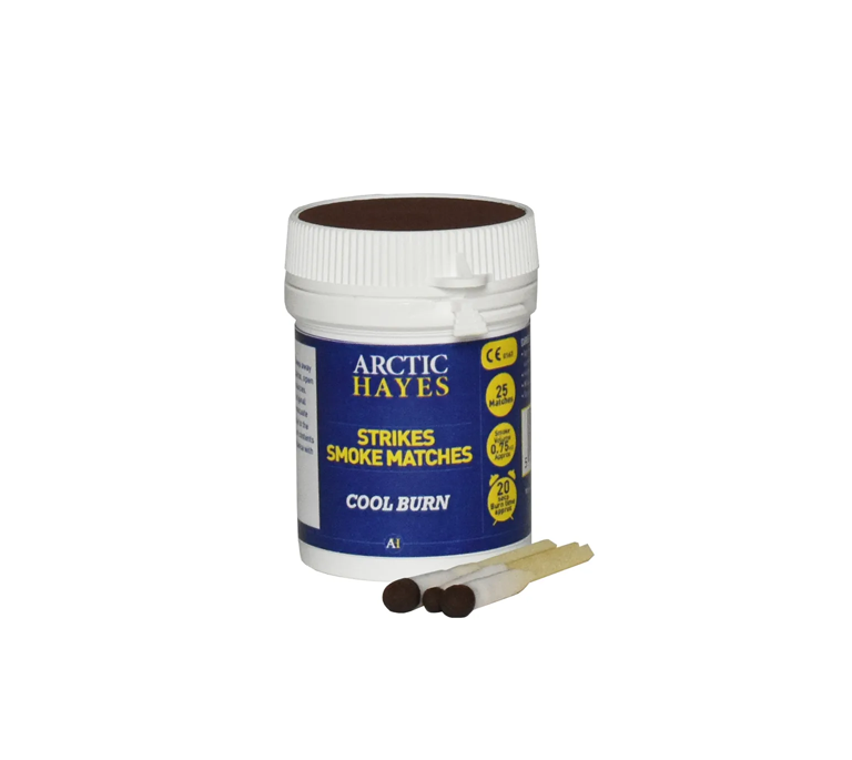 Arctic Hayes Smoke Matches - Tub of 25 - A333000