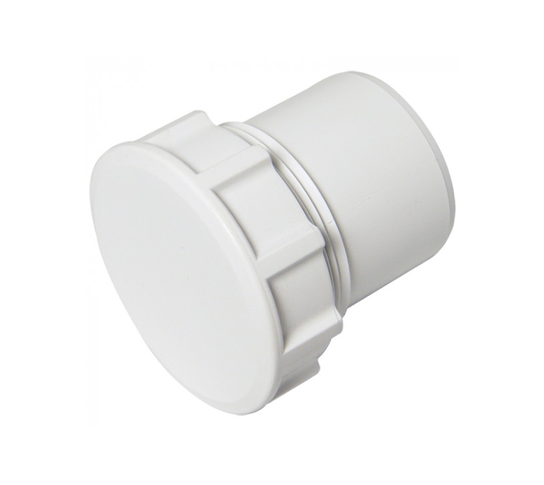 FloPlast ABS Solvent Weld Waste - Access Plug - 32mm White - WS30W