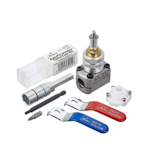 Aladdin EasyFit Isolator Starter Kit - Domestic - 15mm - Chrome - EZF 03