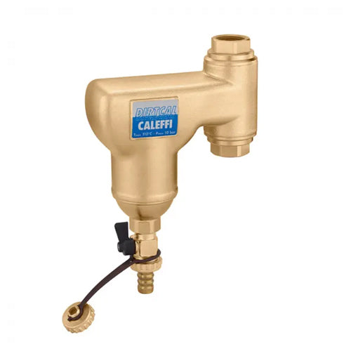 Altecnic Series 546 DirtCal Brass Dirt Separator with Vertical Pipes - 22mm Compression - 546902