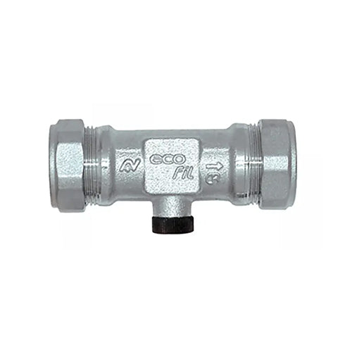 Altecnic DZR Body Nickel Plated Double Check Valve - 1 1/2" FBSP x 1 1/2" FBSP - AI-903040