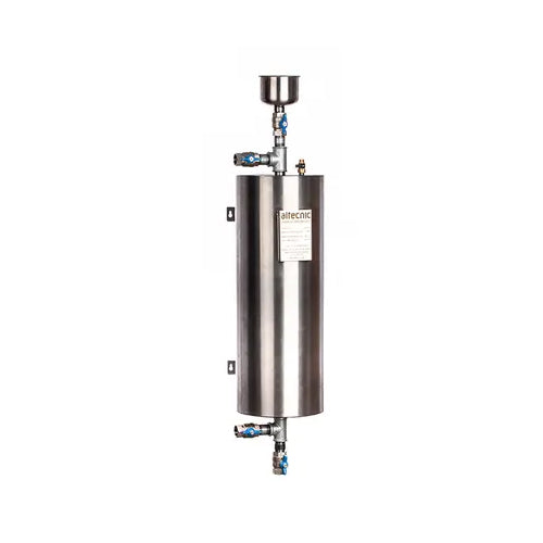 Altecnic Stainless Steel Chemical Dosing Pot with Funnel - 35 Litre - 141-1006