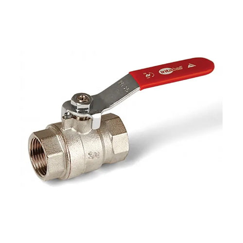 Altecnic Series 171 Intaball Lever Ball Valve - Red Handle - 3/4" F - AI-171R05