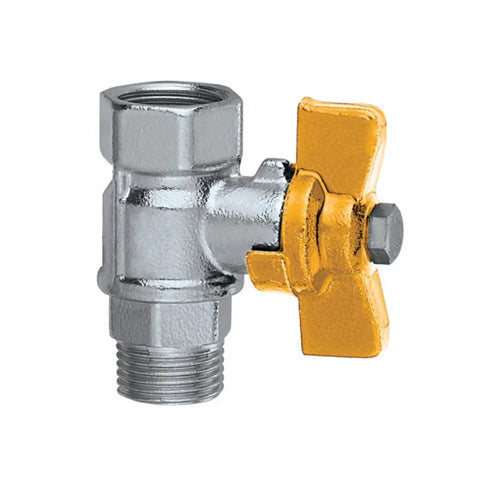 Altecnic Series 250 Solar Butterfly Ball Valve - 3/8" FBSP x 3/8" MBSP - 250300