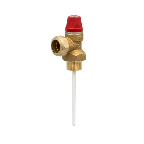 Altecnic 309 Series Pressure & Temperature Relief Valve 90°C - 6 Bar - 3/4"  - 309560