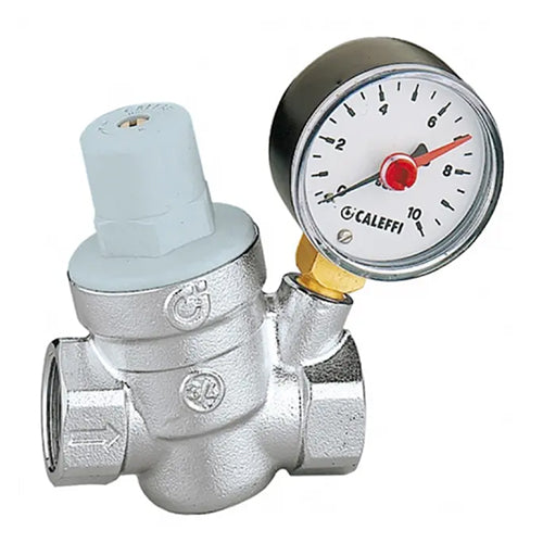 Altecnic Prescal Series 533 Pressure Reducing Valve with Pressure Gauge - 3/4" FBSP x FBSP - 533251