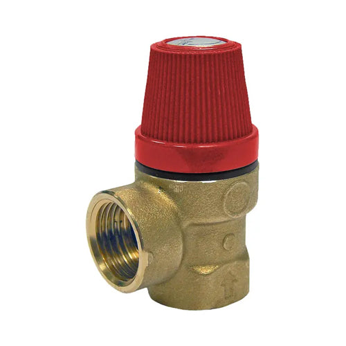 Altecnic 311 Series Safety Pressure Relief Valve - 2.5 Bar - 1/2" F x F - 311425